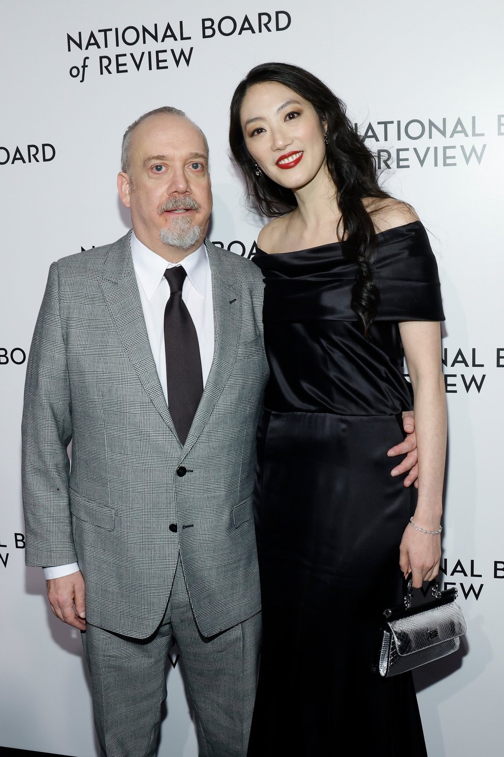 Paul Giamatti and Clara Wong attend the 2024 National Board of Review Gala at Cipriani 42nd Street on January 11, in New York City. Photo: FilmMagic Paul Giamatti and Clara Wong attend the 2024 National Board of Review Gala at Cipriani 42nd Street on January 11, in New York City. Photo: FilmMagic