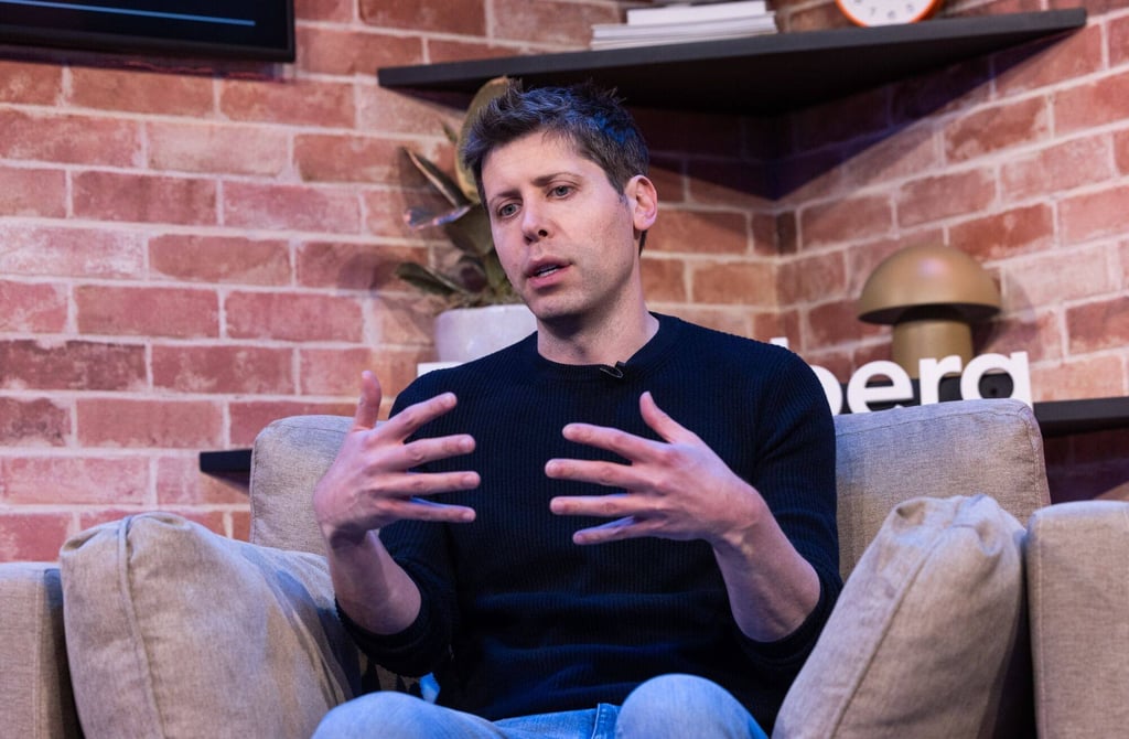 Sam Altman, CEO of OpenAI in Davos on Tuesday. Photo: Bloomberg Sam Altman, CEO of OpenAI in Davos on Tuesday. Photo: Bloomberg