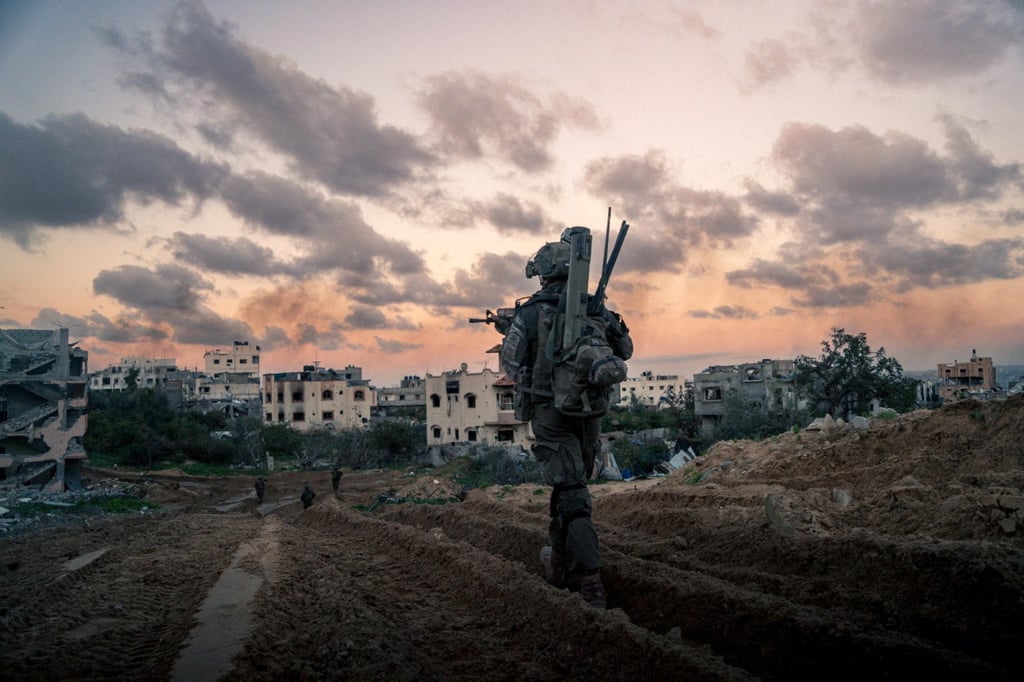 Israeli soldiers operating in the Gaza Strip. Photo: Israel Defence Forces via Reuters