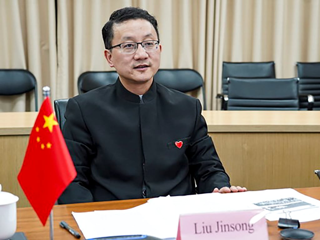 Liu Jinsong, director general of the Chinese foreign ministry’s department of Asian affairs. Photo: Weibo