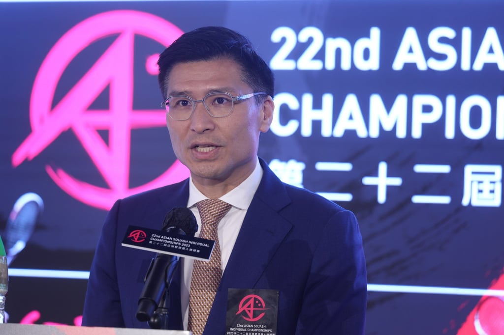 Lawmaker Duncan Chiu, representing the innovation and technology sector, was appointed as the chairman of the steering committee. Photo: Yik Yeung-man Lawmaker Duncan Chiu, representing the innovation and technology sector, was appointed as the chairman of the steering committee. Photo: Yik Yeung-man