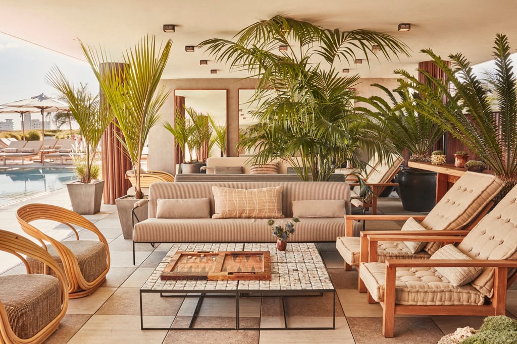 Kelly Wearstler designed the interiors at the Santa Monica Proper Hotel. Photo: Handout