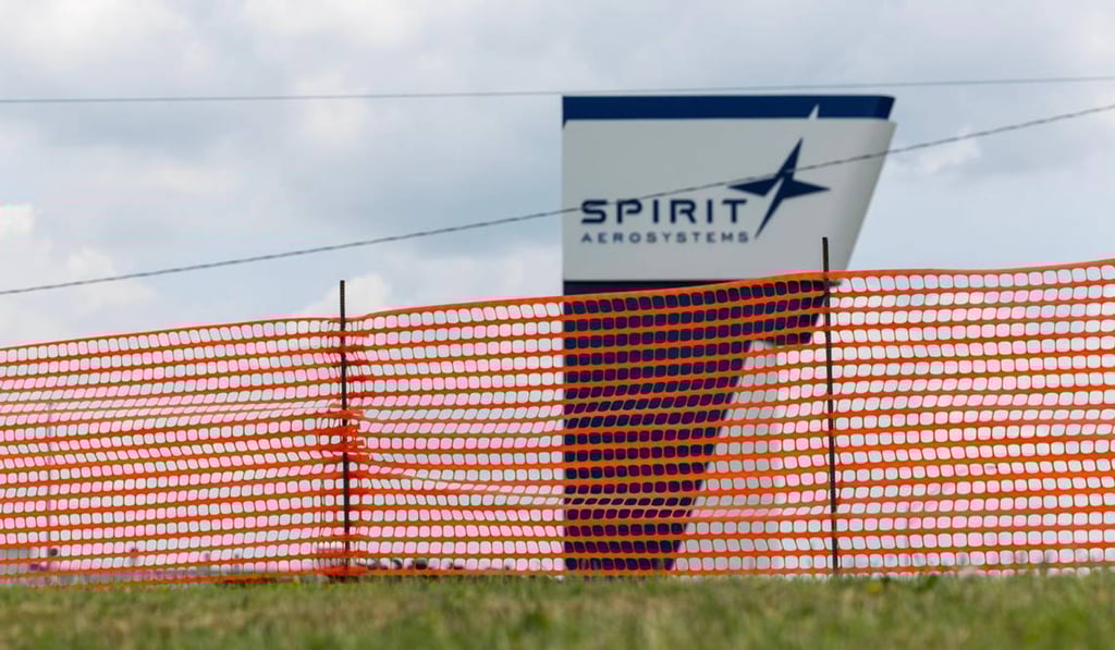 Spirit AeroSystems assembled the part that blew out of the Alaska Airlines 737 Max 9. Photo: TNS