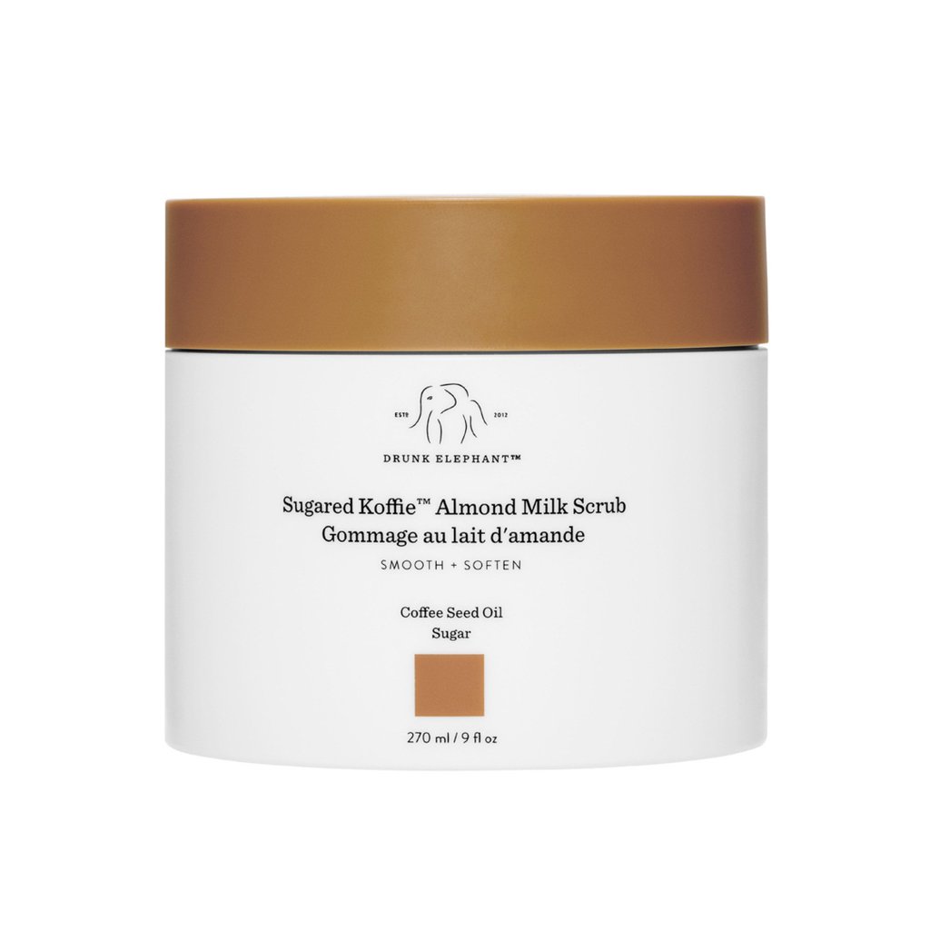 Drunk Elephant Sugared Koffie Almond Milk body scrub