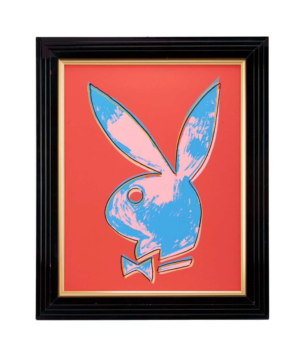 Andy Warhol’s Playboy bunny will go under the hammer at auction in the United States in March, and is part of the “Icons: Playboy, Hugh Hefner and Marilyn Monroe” exhibition of sale lots in Hong Kong. Photo: Julien’s Auctions Andy Warhol’s Playboy bunny will go under the hammer at auction in the United States in March, and is part of the “Icons: Playboy, Hugh Hefner and Marilyn Monroe” exhibition of sale lots in Hong Kong. Photo: Julien’s Auctions
