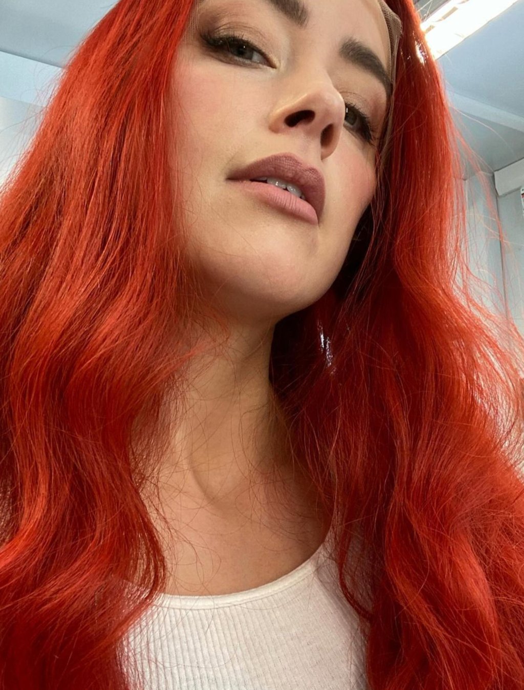 Amber Heard’s recent appearance in Aquaman was picked apart by online critics keen to know if her screen time had been reduced. Photo: @amberheard/Instagram Amber Heard’s recent appearance in Aquaman was picked apart by online critics keen to know if her screen time had been reduced. Photo: @amberheard/Instagram