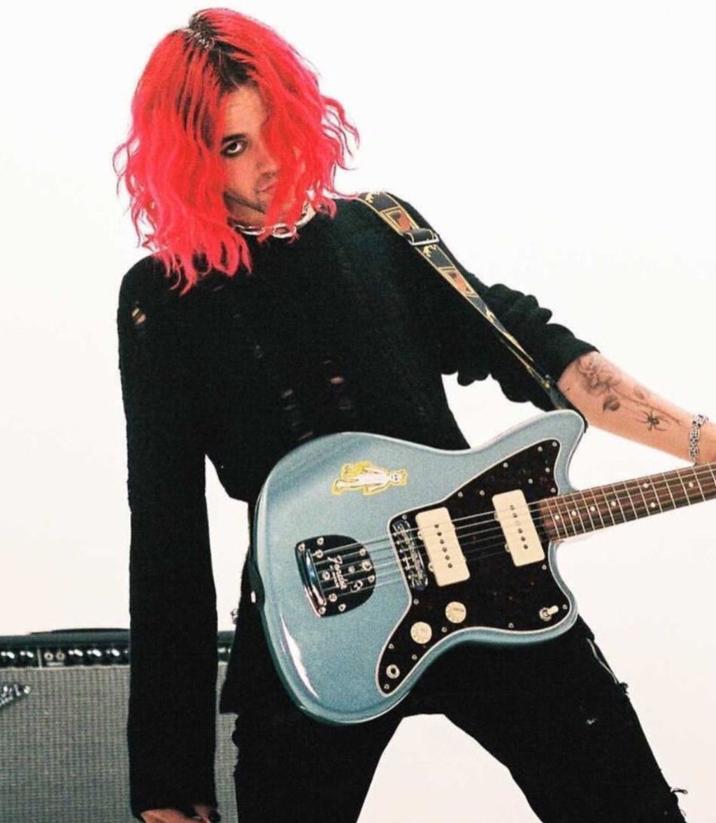 Omer Fedi is known for his guitar playing skills and red hair. Photo: @omerfedifam/Instagram Omer Fedi is known for his guitar playing skills and red hair. Photo: @omerfedifam/Instagram