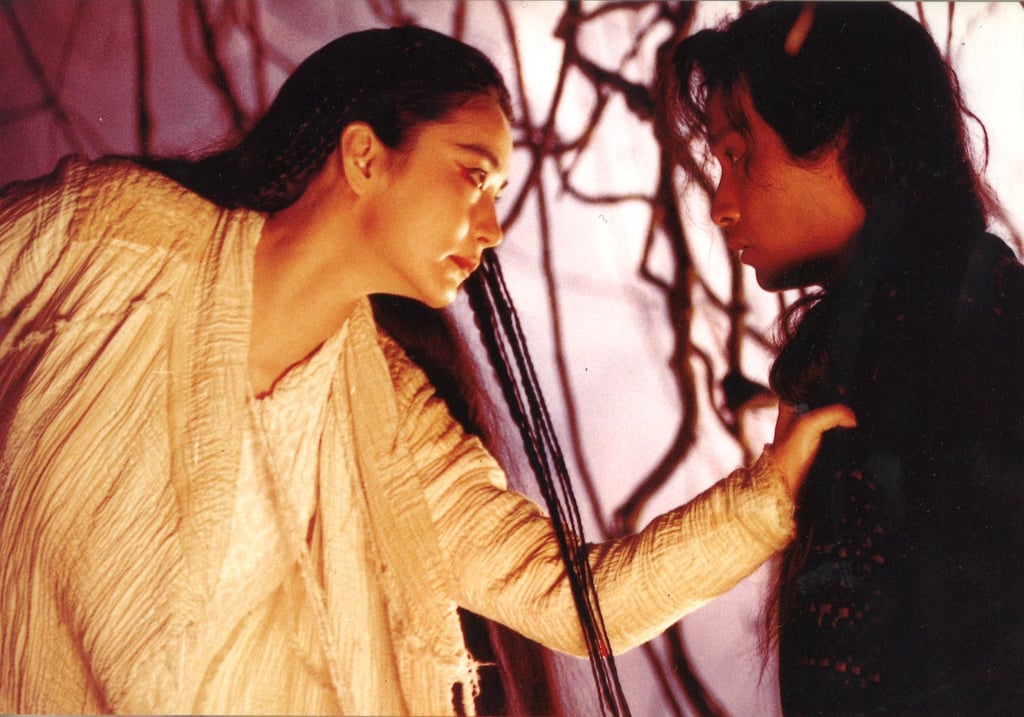Brigitte Lin and Leslie Cheung in a still from Yu’s “The Bride with White Hair” (1993). Brigitte Lin and Leslie Cheung in a still from Yu’s “The Bride with White Hair” (1993).