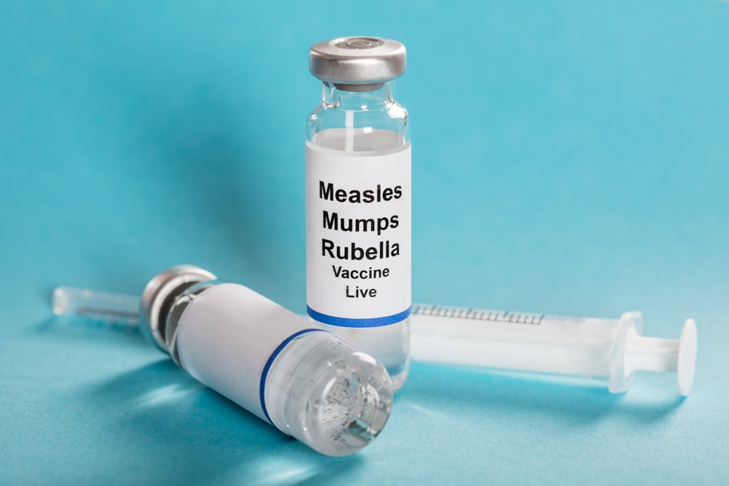 The MMR vaccine is given to many young children. Photo: Shutterstock