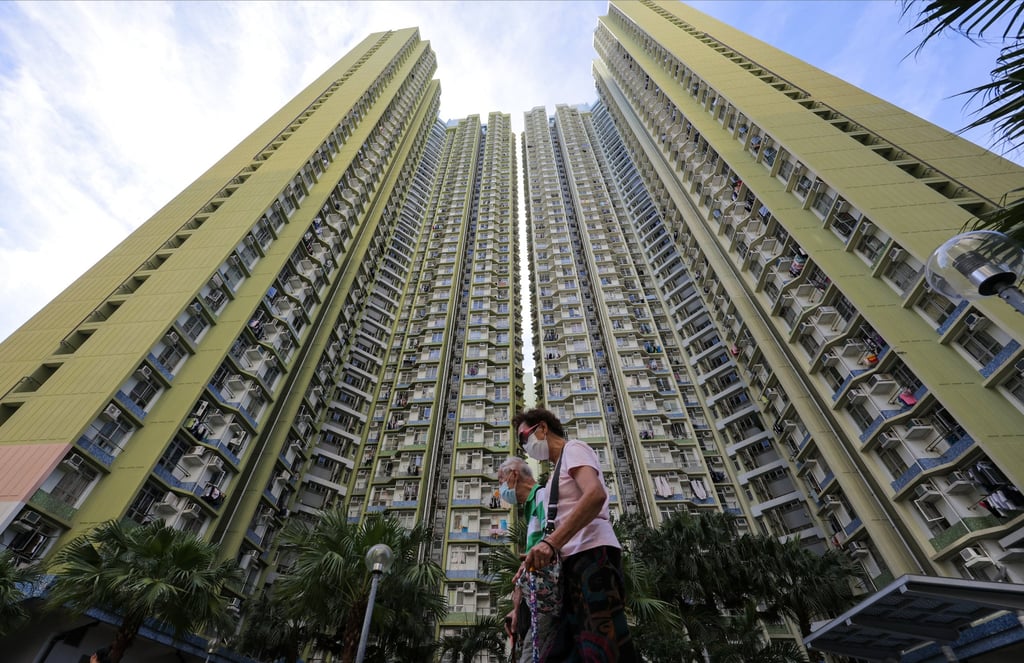 Secretary for Housing Winnie Ho says city has already asked Guangdong to check land records of public housing tenants if there is evidence they own properties in province. Photo: Jelly Tse Secretary for Housing Winnie Ho says city has already asked Guangdong to check land records of public housing tenants if there is evidence they own properties in province. Photo: Jelly Tse