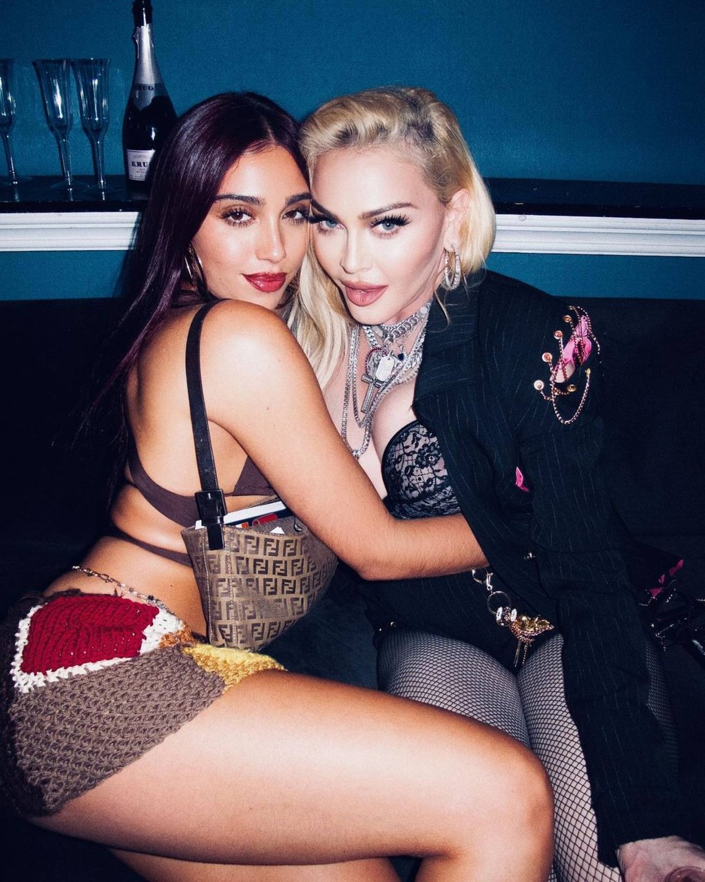 Madonna shared a sweet photo of herself with her daughter for Lourdes Leon’s 26th birthday in October 2022. Photo: @madonna/Instagram