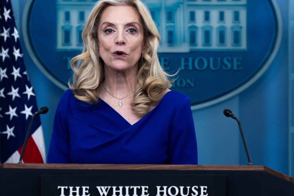 White House National Economic Council director Lael Brainard claimed that research indicated a “wave of cheap, subsidised imports from China wiped out nearly one million manufacturing jobs”. Photo: EPA-EFE White House National Economic Council director Lael Brainard claimed that research indicated a “wave of cheap, subsidised imports from China wiped out nearly one million manufacturing jobs”. Photo: EPA-EFE