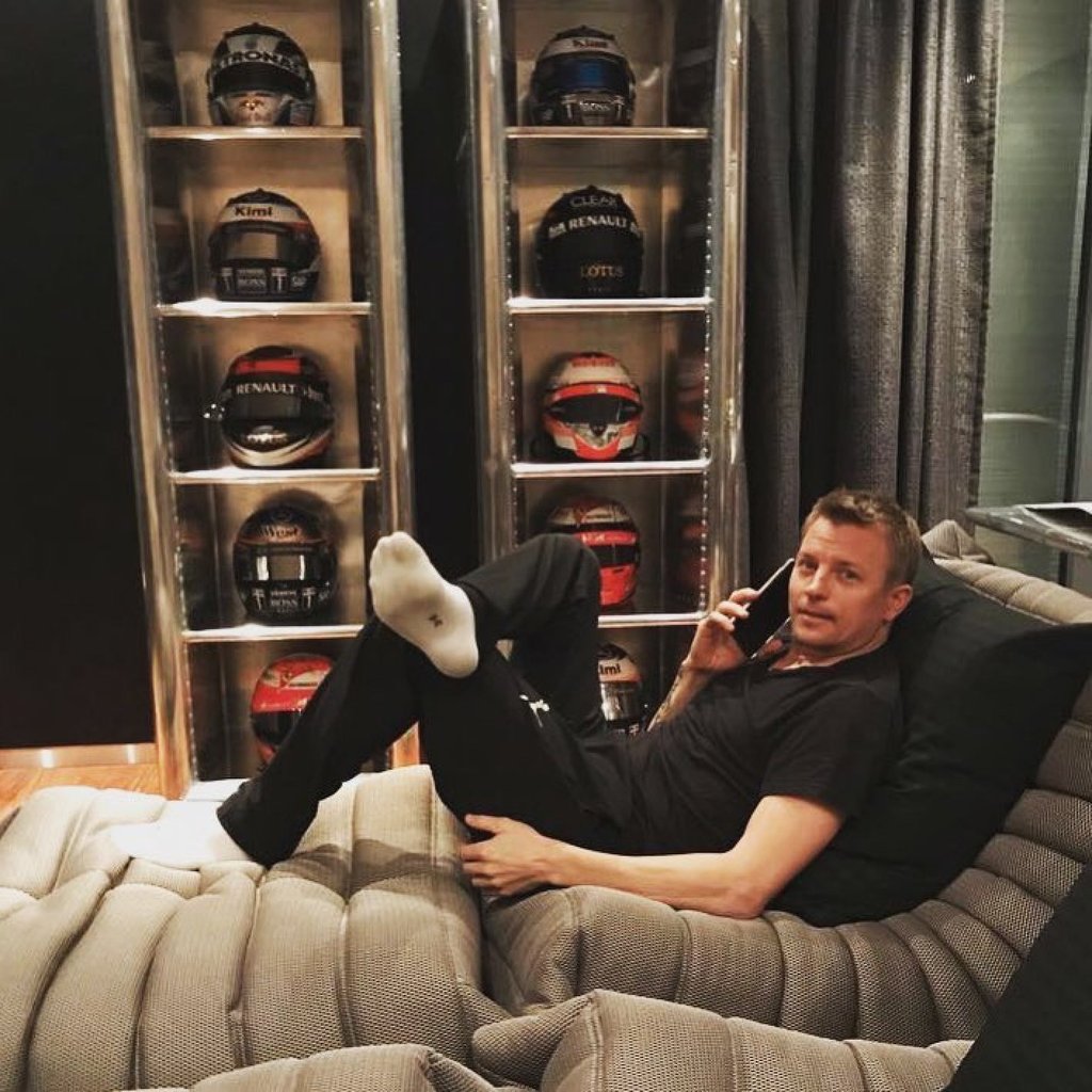 Finnish F1 driver Kimi Räikkönen. Photo: @kimimatiasraikkonen/Instagram Finnish F1 driver Kimi Räikkönen. Photo: @kimimatiasraikkonen/Instagram