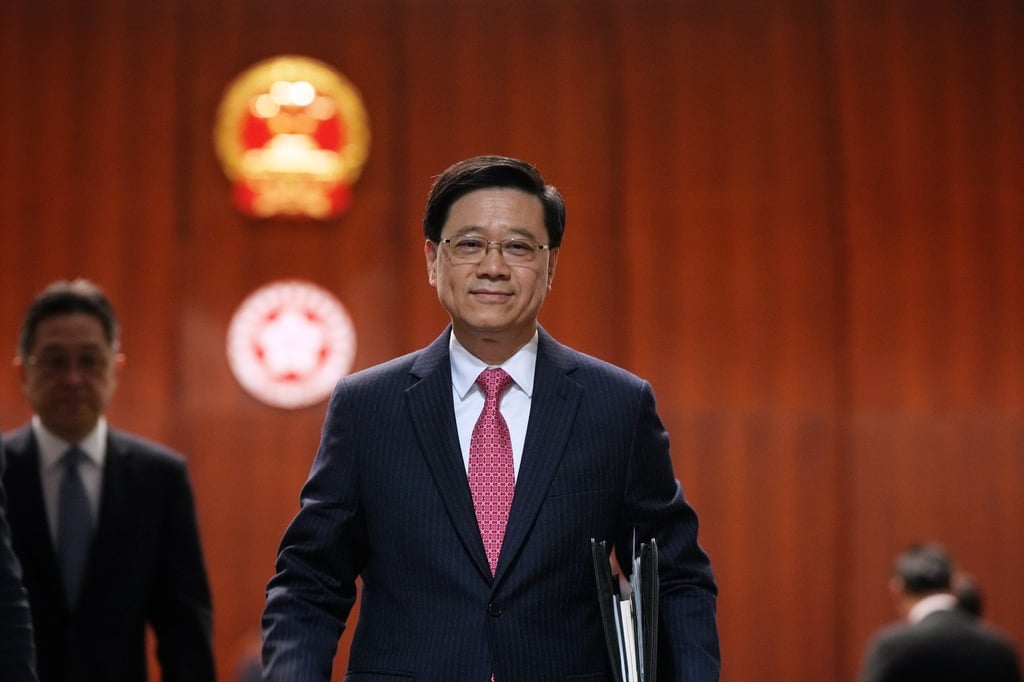 John Lee says “disregarding a suitable law-abiding awareness” in the city must not become a “habit”. Photo: Elson Li John Lee says “disregarding a suitable law-abiding awareness” in the city must not become a “habit”. Photo: Elson Li
