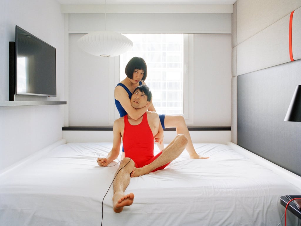 “Bed Wrestling 3014 (Rear Chin Lock)”, featured in Liao’s Hong Kong exhibition. Photo: Pixy Liao/Blindspot Gallery “Bed Wrestling 3014 (Rear Chin Lock)”, featured in Liao’s Hong Kong exhibition. Photo: Pixy Liao/Blindspot Gallery