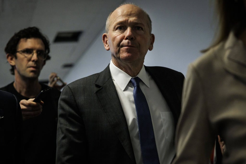 Boeing CEO Dave Calhoun. Photo: Bloomberg Boeing CEO Dave Calhoun. Photo: Bloomberg