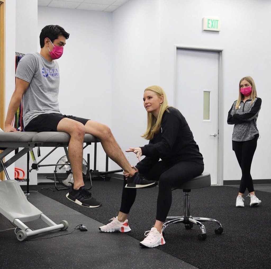 Heather Milligan has over 20 years experience as a physiotherapist. Photo: @hmillipt/Instagram