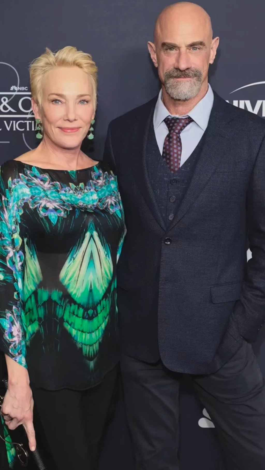 Christopher Meloni and Sherman Williams arrive for an event at the ChefDance restaurant in Utah. Photo: @chris_meloni/Instagram