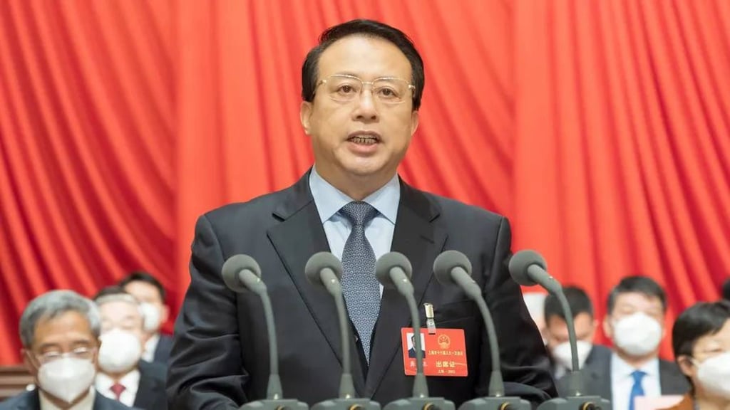 Shanghai Mayor Gong Zheng is offering more policy support to foreign investors in mainland China’s financial and commercial hub. Photo: Weibo