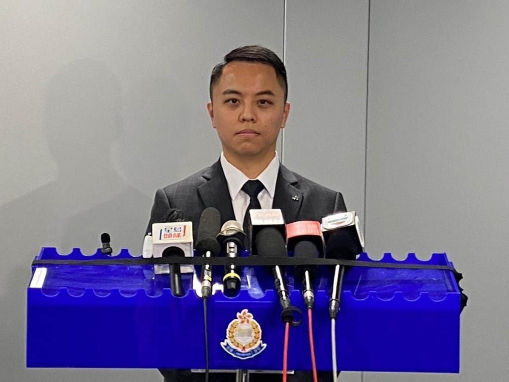 Senior Inspector Chu Siu-lun of the narcotics bureau. Photo: Handout Senior Inspector Chu Siu-lun of the narcotics bureau. Photo: Handout