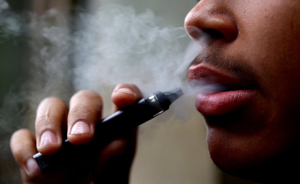 There has been concern that vaping could be driving nicotine addiction among young people. Photo: Reuters