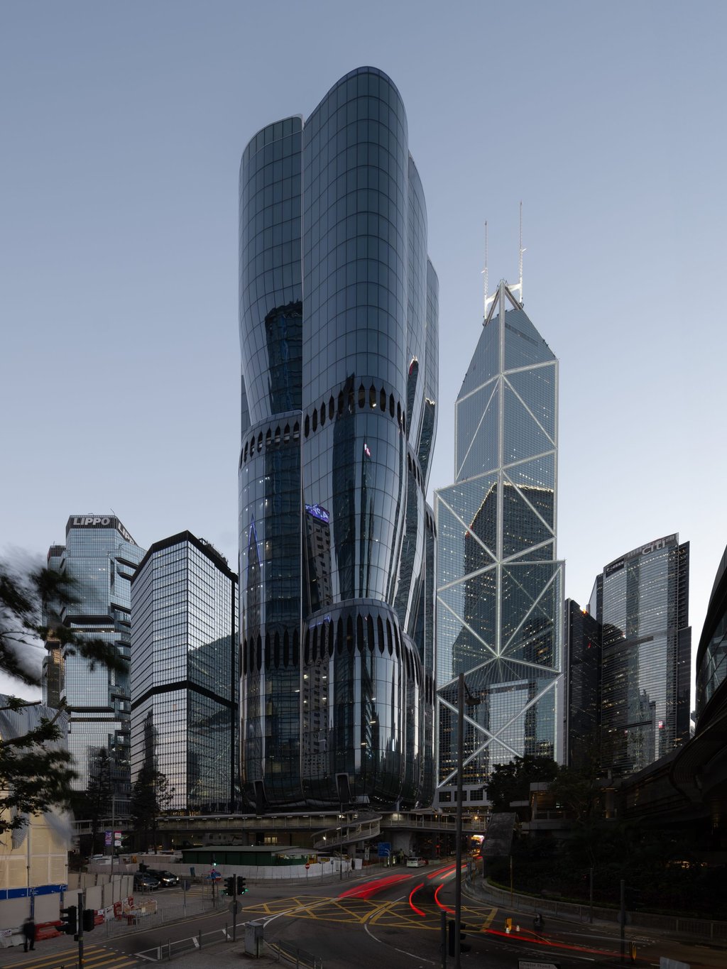 The Henderson’s curved facade is engineered to withstand extreme weather conditions.