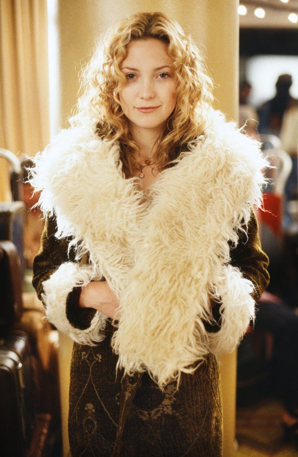 Kate Hudson rocked a fur collar in the 2000 movie Almost Famous. Photo: Handout