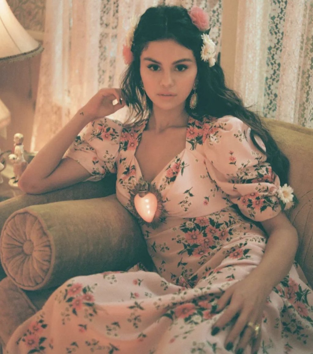 Selena Gomez is in a relatively new relationship with Benny Blanco. Photo: @rodarte/Instagram Selena Gomez is in a relatively new relationship with Benny Blanco. Photo: @rodarte/Instagram