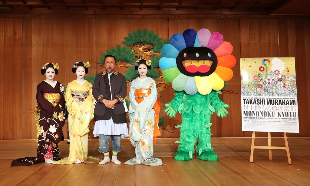 The “Takashi Murakami Mononoke Kyoto” opens on February 3 at Kyoto City Kyocera Museum of Art The “Takashi Murakami Mononoke Kyoto” opens on February 3 at Kyoto City Kyocera Museum of Art