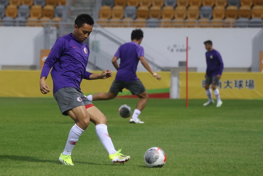 Left-back Wong Tsz-ho missed the Asian Cup, but could get a chance this week. Photo: Jonathan Wong