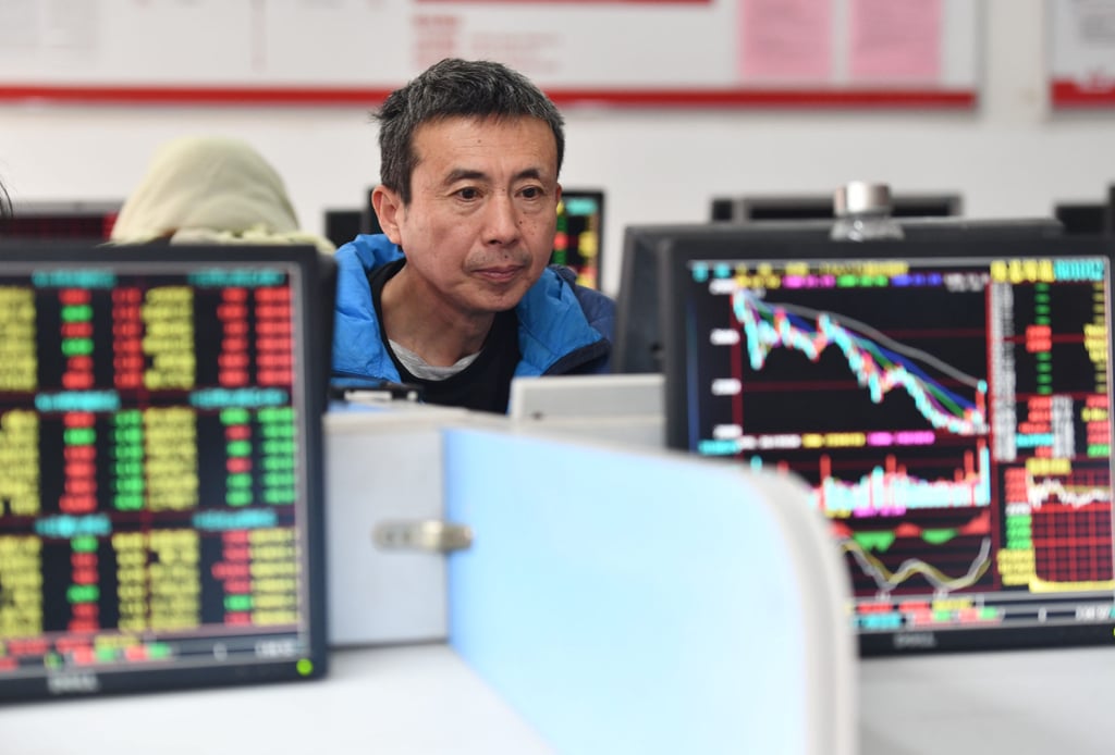 China’s retail equity investors have coined a slogan: ‘put your trust in the fate of the nation, but put your money in the Nasdaq.’ Photo: NurPhoto via Getty Images China’s retail equity investors have coined a slogan: ‘put your trust in the fate of the nation, but put your money in the Nasdaq.’ Photo: NurPhoto via Getty Images