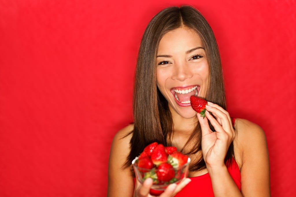 Some people on social media say they find the fruit-sucking process strangely satisfying. Photo: Shutterstock Some people on social media say they find the fruit-sucking process strangely satisfying. Photo: Shutterstock