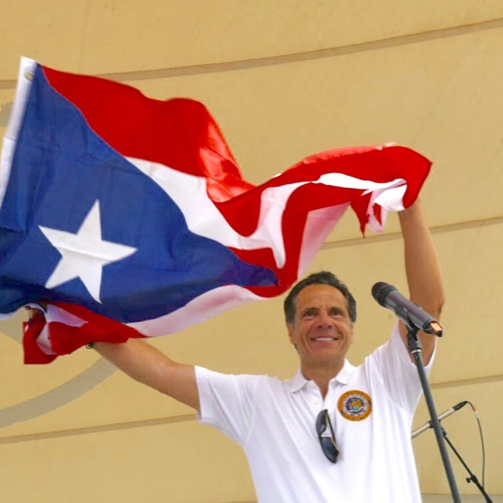 “We stand together to sue President [Donald] Trump for violating the rights of our Puerto Rican brothers and sisters,” Andrew Cuomo wrote in September 2018, referencing the lack of assistance provided to Puerto Ricans affected by Hurricane Maria. Photo: @andrewcuomo/Instagram