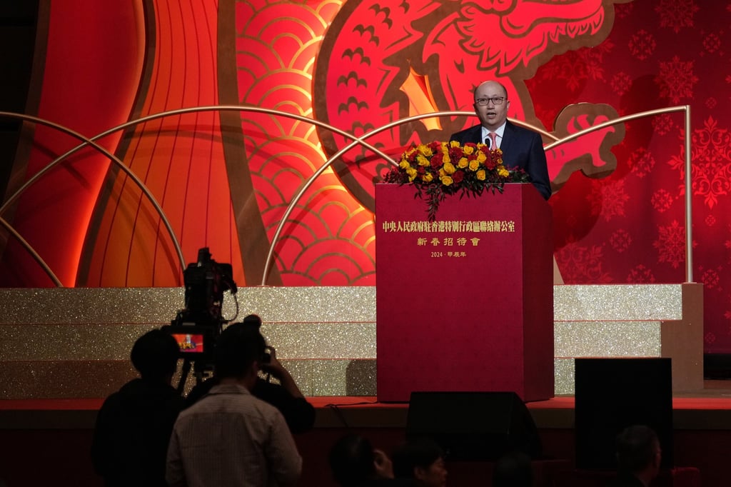 Zheng Yanxiong, director of the central government’s liaison office. Photo: Elson Li