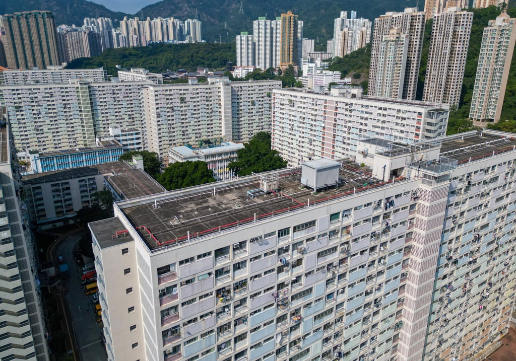 The 60-year-old Choi Hung public housing estate. Authorities stepped up efforts against the abuse of public housing resources last year. Photo: May Tse