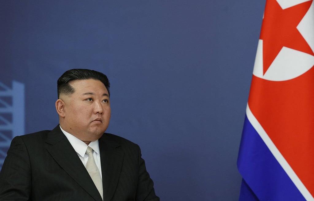 North Korean leader Kim Jong-un recently described the South as his nation’s “top foe”. Photo: AFP via Getty Images/TNS North Korean leader Kim Jong-un recently described the South as his nation’s “top foe”. Photo: AFP via Getty Images/TNS