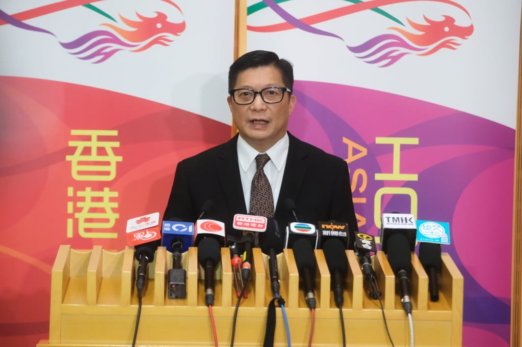 Secretary for Security Chris Tang rebuts rumours on the proposed legislation. Photo: Sun Yeung Secretary for Security Chris Tang rebuts rumours on the proposed legislation. Photo: Sun Yeung