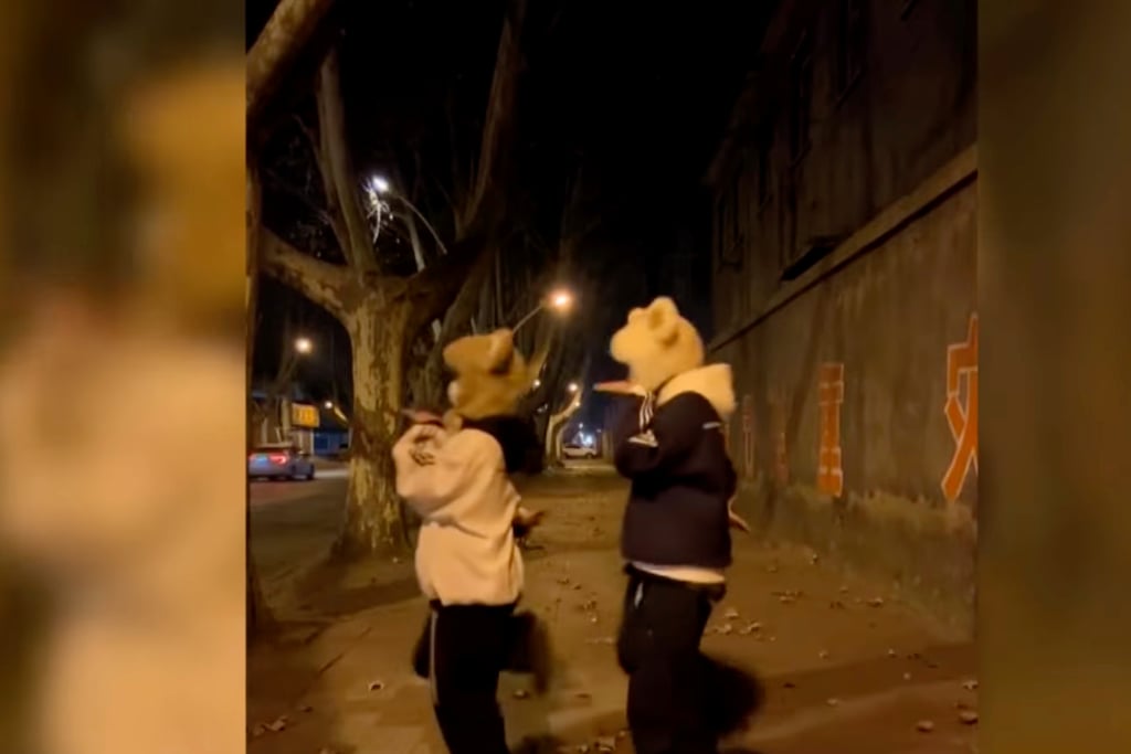 Bo Bo Chicken dancers make hip-twisting moves to a catchy tune which includes a sample of the cry street vendors make when they sell the snack. Photo: YouTube