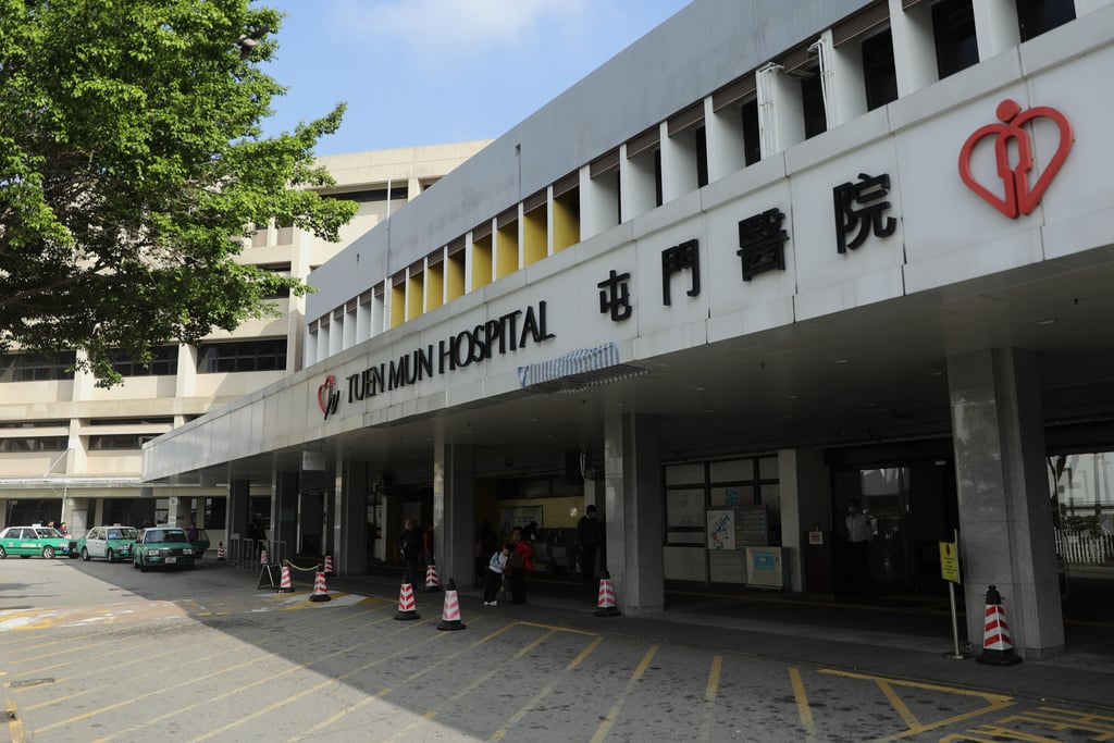 The suspect died in Tuen Mun Hospital. Photo: Sam Tsang