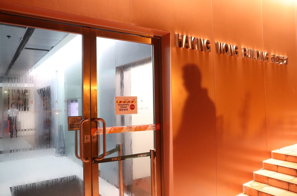 The body was found in Cheung Kie-chung’s office at the University of Hong Kong. Photo: K. Y. Cheng The body was found in Cheung Kie-chung’s office at the University of Hong Kong. Photo: K. Y. Cheng