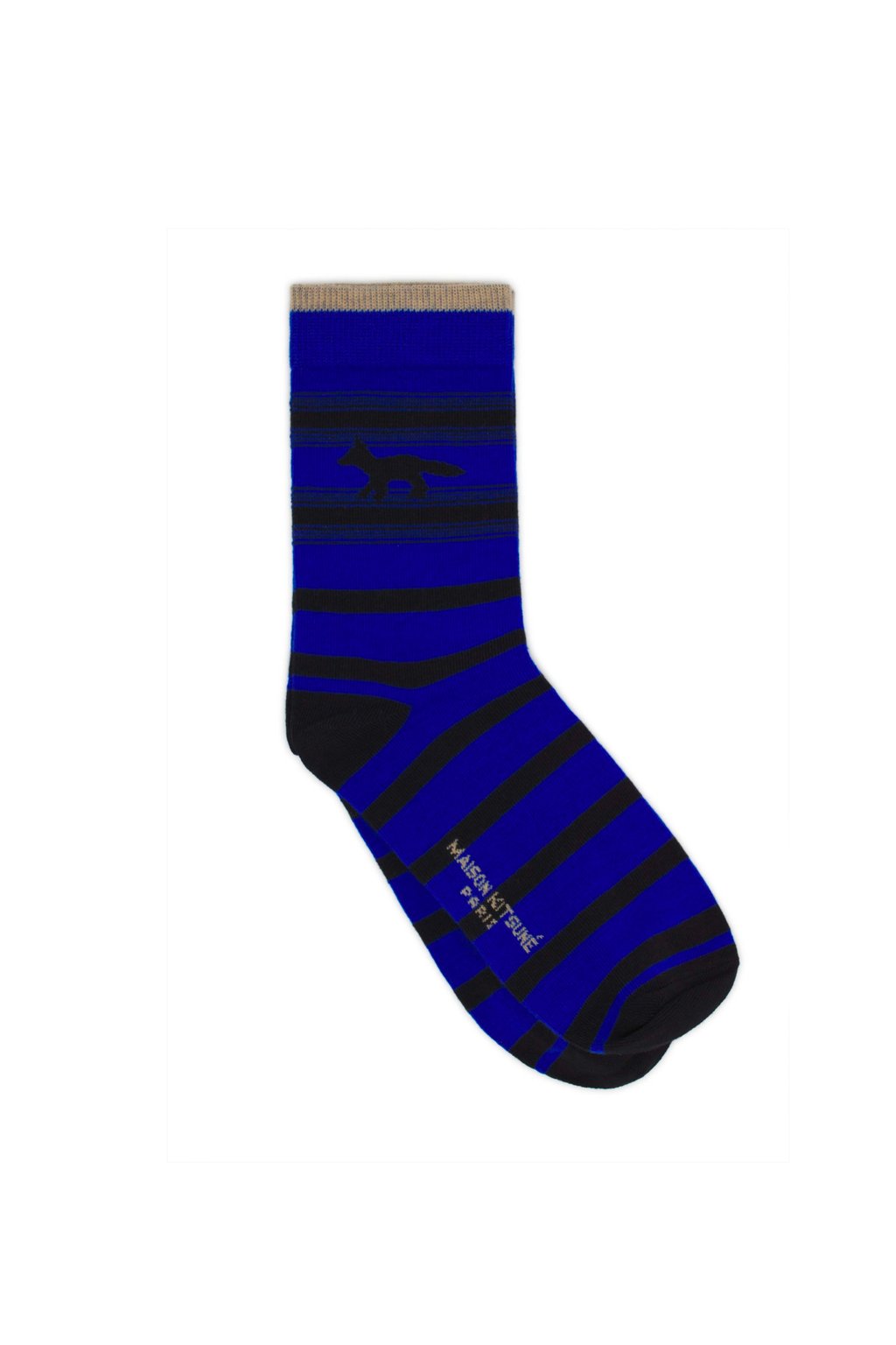 Maison Kitsuné striped cotton socks