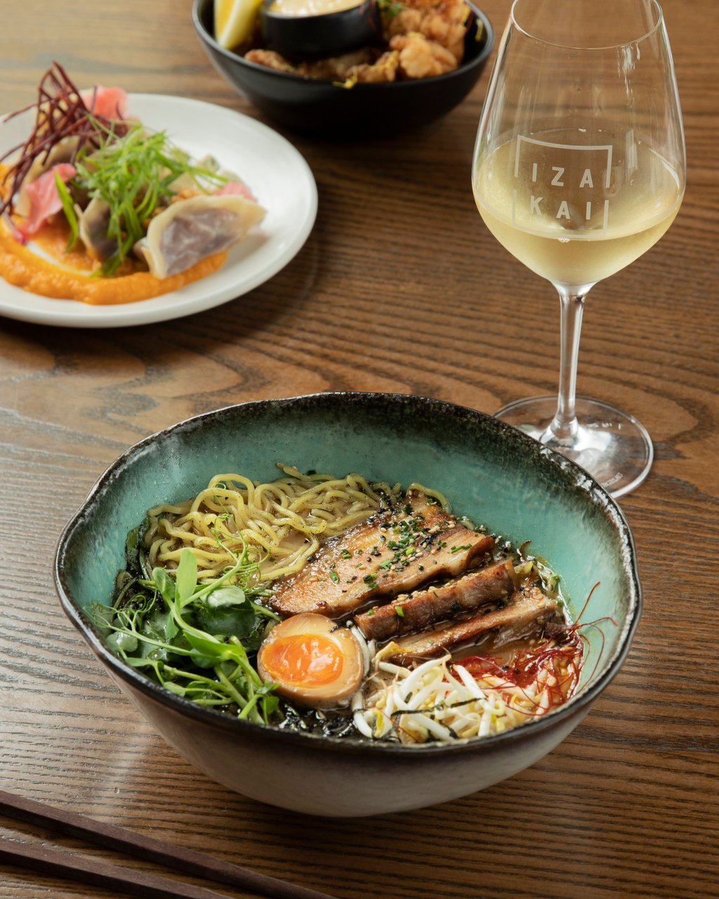 Pork belly and watercress ramen from Izakai in the Bay of Plenty. Photo: Izakai