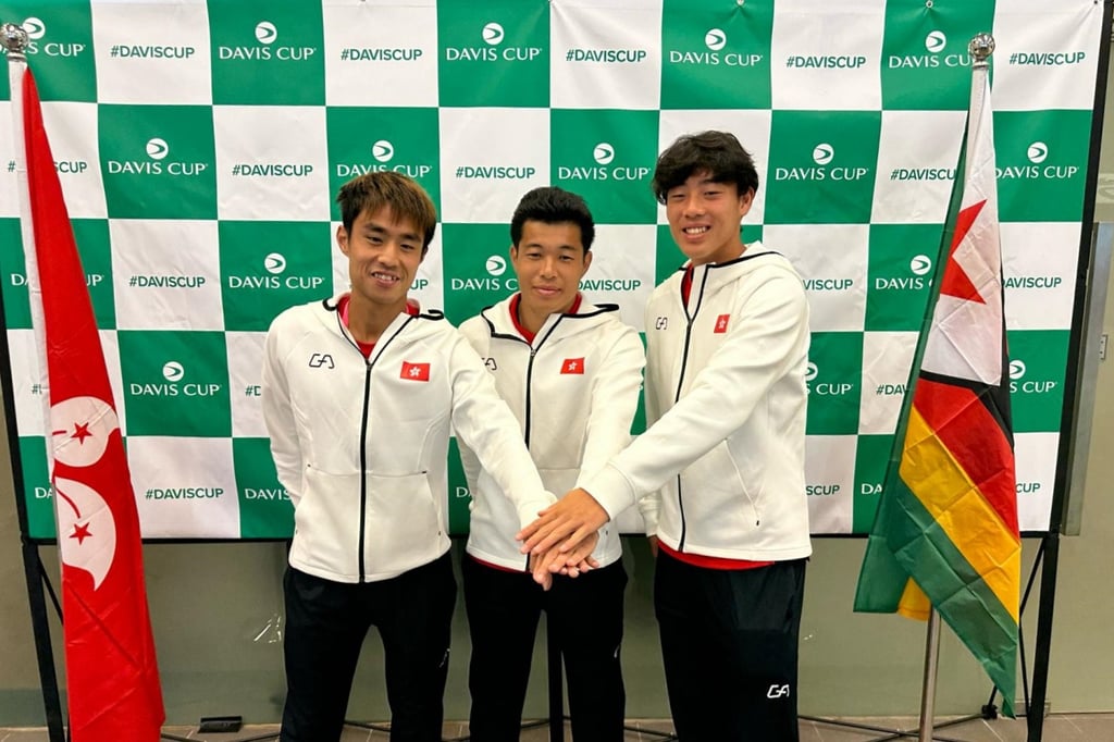 (from left) Jack Wong, Wong Chun-hun and Coleman Wong will team up to take on Zimbabwe. Photo: Handout