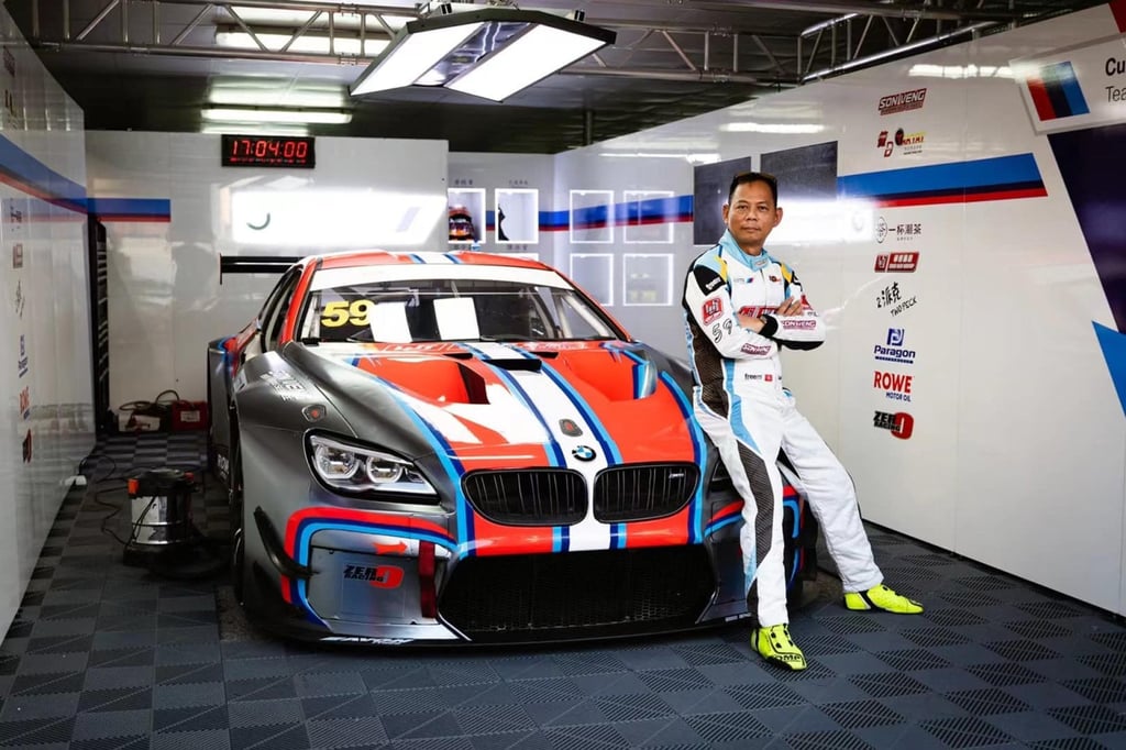 Racing driver Anson Wong, who had heart disease, passed out after a struggle with police and died in hospital a day later. Photo: Facebook/@Anson Wong