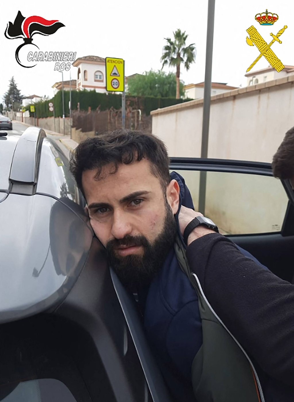 Gianluigi Troiano, the right-hand man of mafia boss Marco Raduano, is arrested in Otura, Spain. Poto: AFP/Italian Carabinieri Gianluigi Troiano, the right-hand man of mafia boss Marco Raduano, is arrested in Otura, Spain. Poto: AFP/Italian Carabinieri