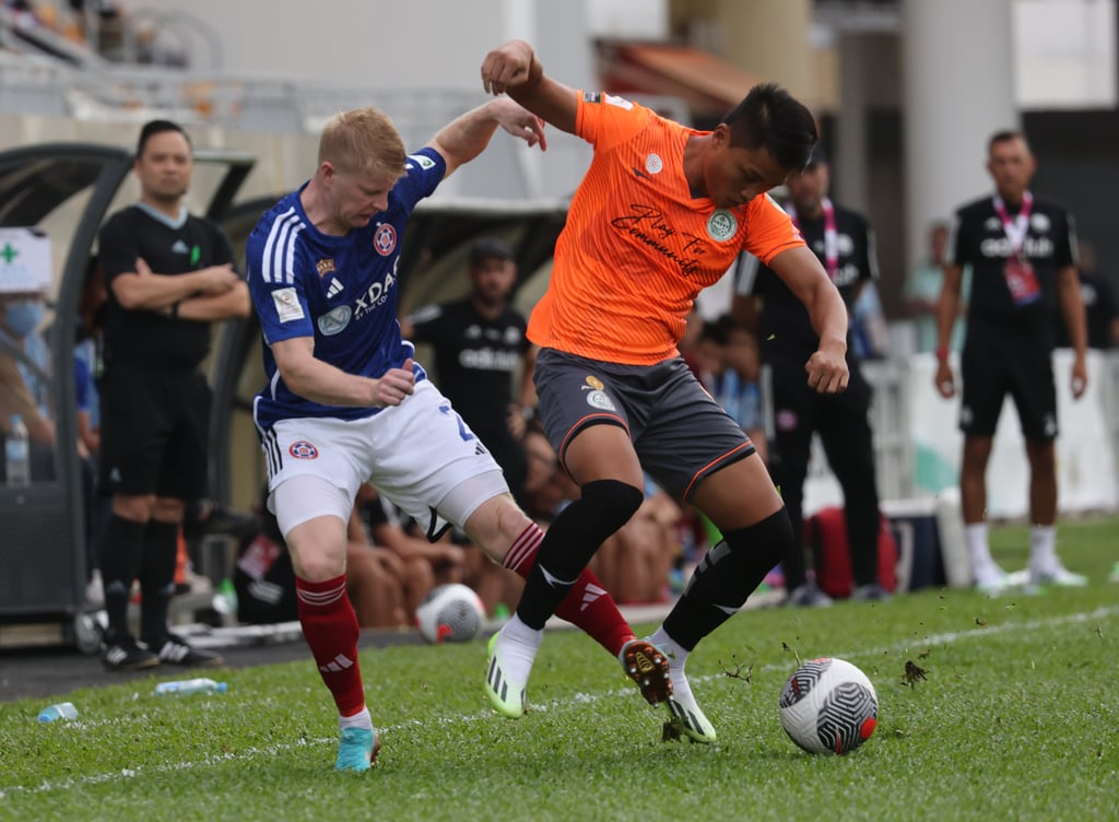 Hall retained his passion and focus after the hurt of being released by Hibernian. Photo: Yik Yeung-man Hall retained his passion and focus after the hurt of being released by Hibernian. Photo: Yik Yeung-man