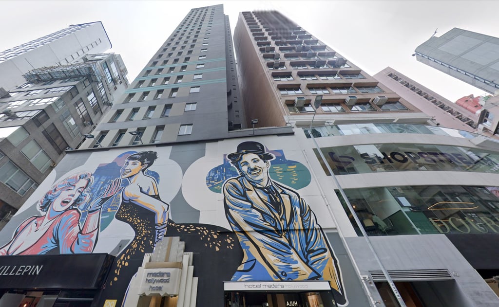 Hotel Madera Hollywood on Hollywood Road in Central. Photo: Google Hotel Madera Hollywood on Hollywood Road in Central. Photo: Google