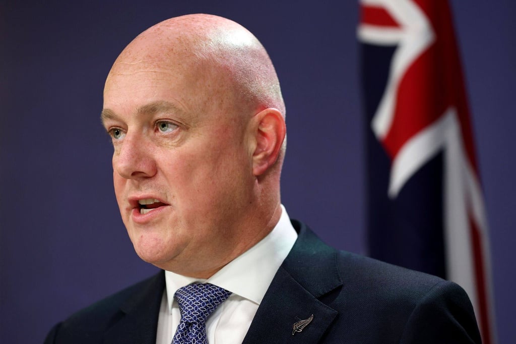 New Zealand Prime Minister Christopher Luxon. Photo: Bloomberg New Zealand Prime Minister Christopher Luxon. Photo: Bloomberg