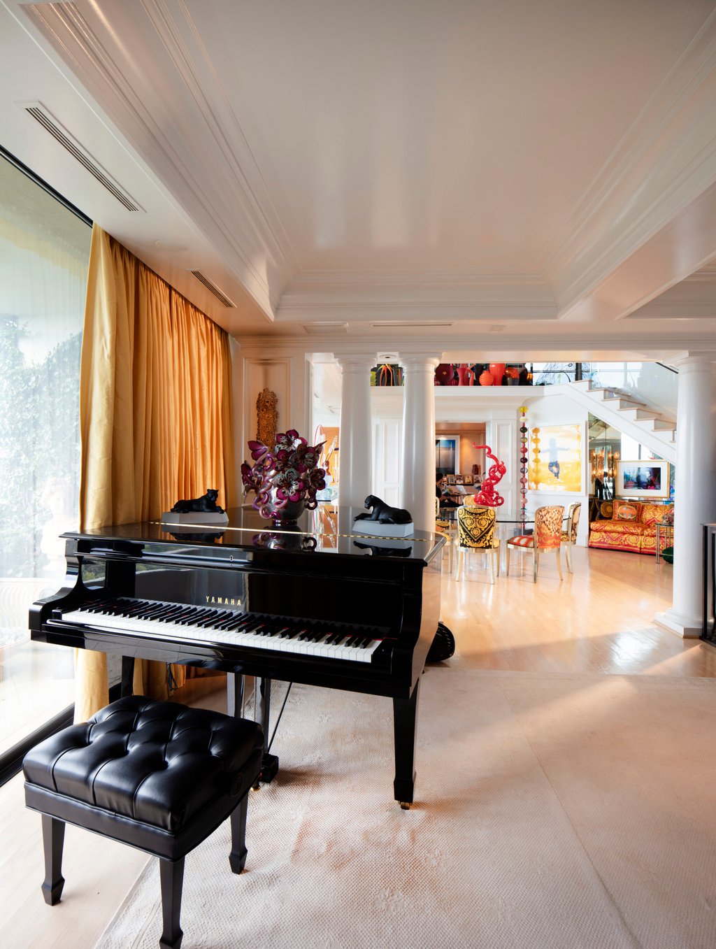 Elton John’s Atlanta home, where he retreated to after tours. Photos: Handout