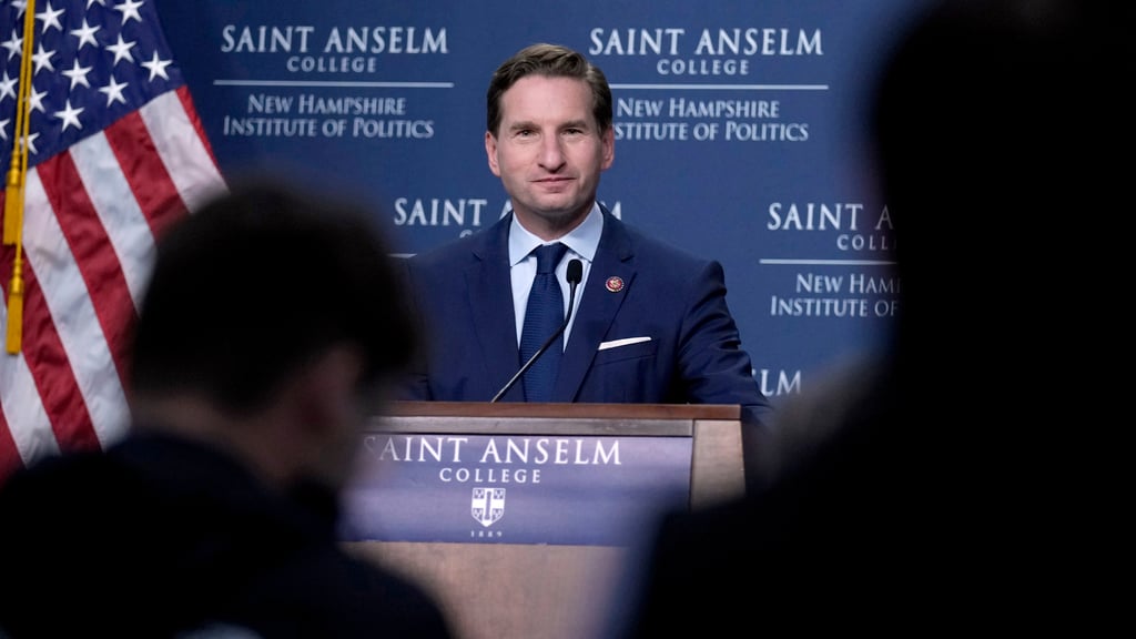 Democratic presidential candidate Dean Phillips. Photo: AP